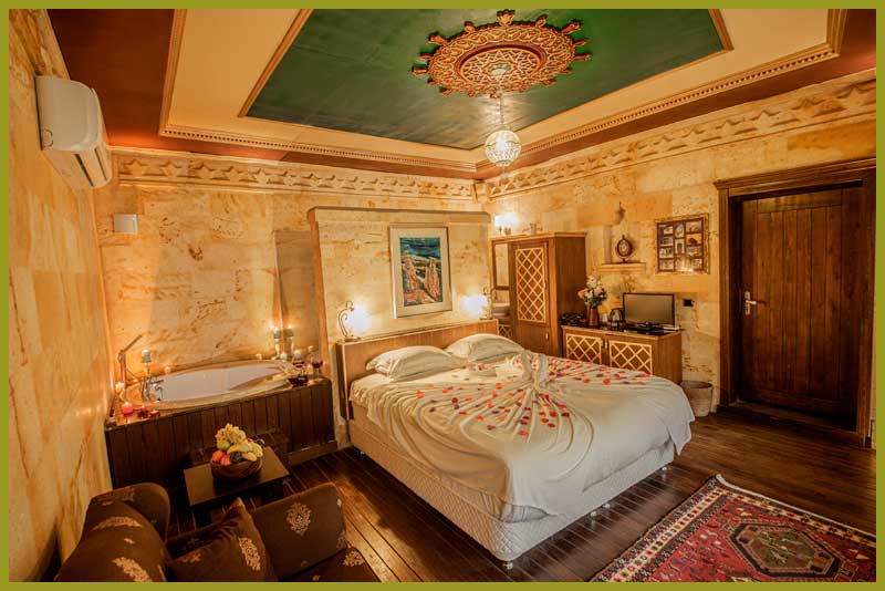Superior Deluxe Taş Oda Ekin Kapadokya Taş Otel Balayı Odası